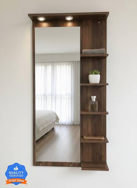 DIY HOME ELORA Full size large dressing table / mirror Engineered Wood Dressing Table
