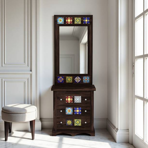 THE ATTIC Solid Wood Dressing Table