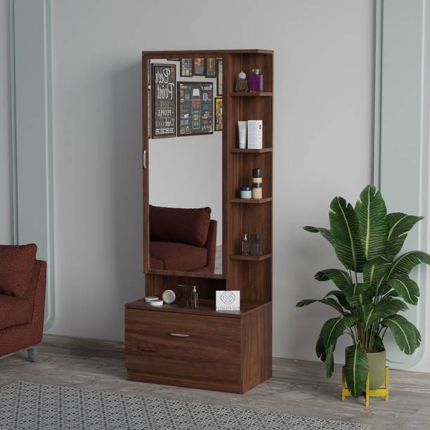 Floresta Wud Engineered Wood Dressing Table With Storage For Dressing Room | Bedroom Engineered Wood Dressing Table