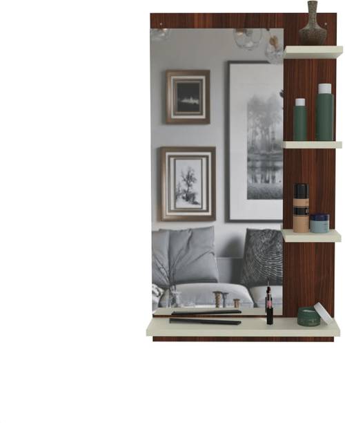 ERAWUD Dressing Table with Storage|Dressing Table with Mirror For Bedroom Engineered Wood Dressing Table
