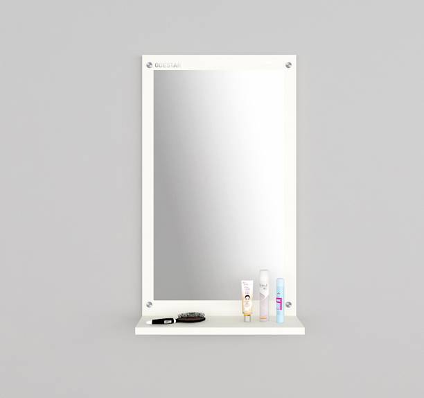 Odestar Odestar DT Dressing Wall Hanging Mirror for Living Room Bedroom Wall Mounted Engineered Wood Dressing Table