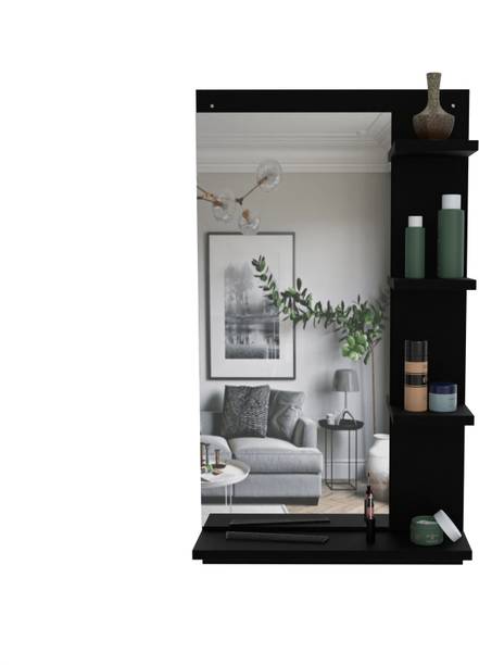 MACWUD Dressing Table with Storage|Dressing Table with Mirror For Bedroom Engineered Wood Dressing Table