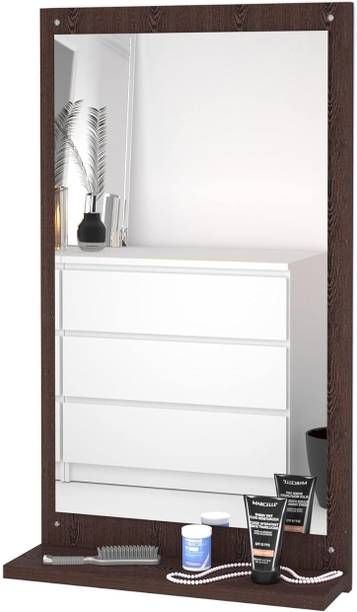 Malbro Dressing Table for Bedroom Living Room - Matte Finish Engineered Wood Dressing Table