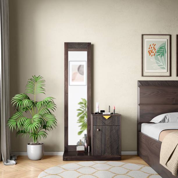 Godrej Interio Goldust V2 Solid Wood Dressing Table