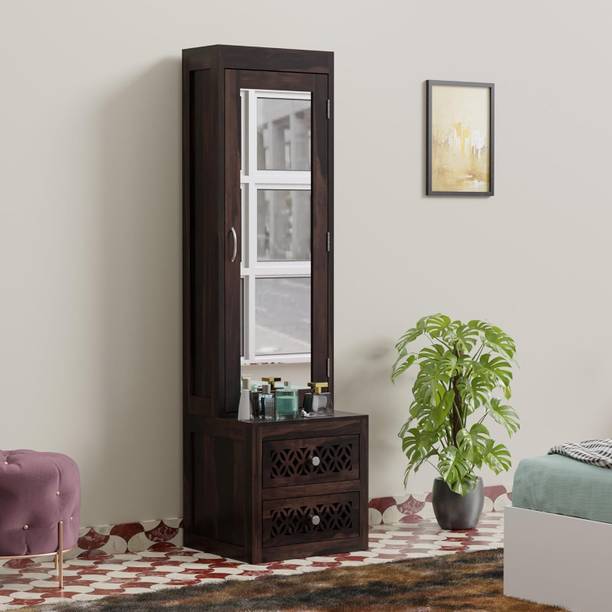 Krishna Wood Decor Sheesham Wood Dressing Table With Stool For Dressing Room/ Bedroom/ Kids Room || Solid Wood Dressing Table