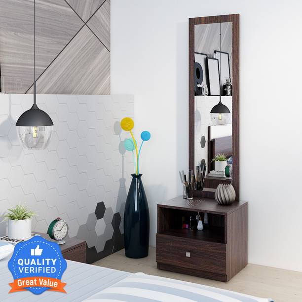 A GLOBIA CREATIONS Dressing Table Engineered Wood Dressing Table