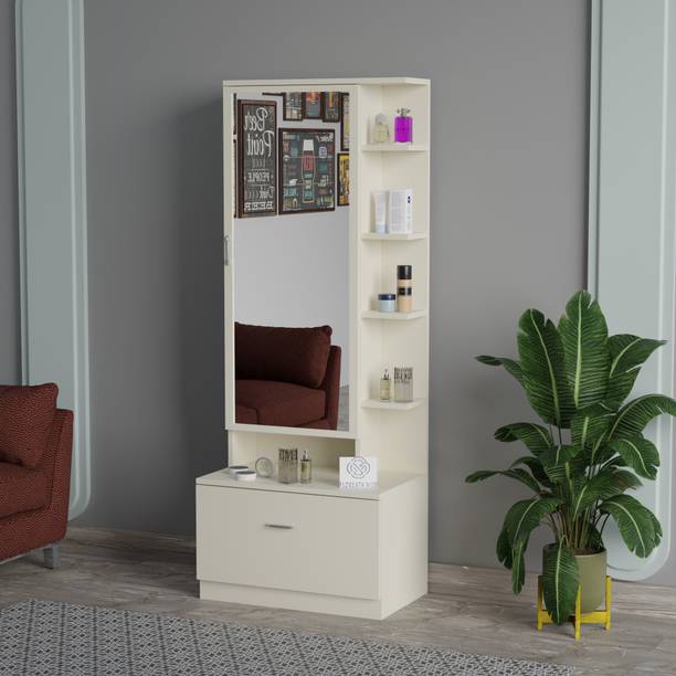 Floresta Wud Engineered Wood Dressing Table With Storage For Dressing Room | Bedroom Engineered Wood Dressing Table