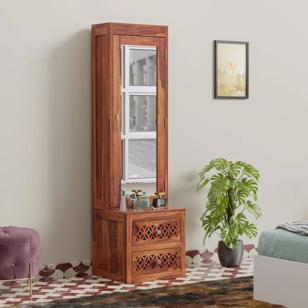 Krishna Wood Decor Solid Wood Dressing Table Without Stool For Dressing Room/ Bedroom/ Kids Room || Solid Wood Dressing Table