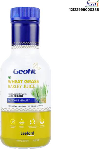 GEOFIT Wheat Grass Barley Juice | Boosts Energy, Builds Hemoglobin & Aids Digestion