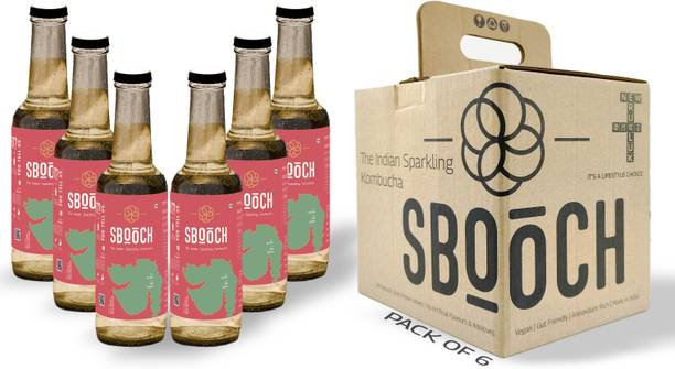 Sbooch Gor Keri Kombucha Tea Beverage,Antioxidant, Fermented Gluten Free Healthy Drink