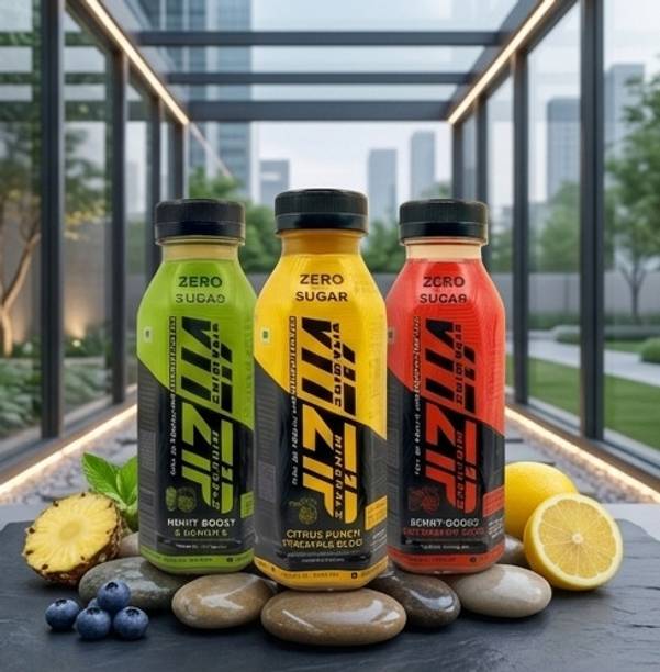 VITZIP Farm Fresh Fusion Mixed Fruit Hydration Boost Juice Drink| Pack of 3