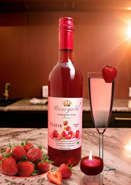 RoseGold ELIXIR-NATURAL STRAWBERRY WINE