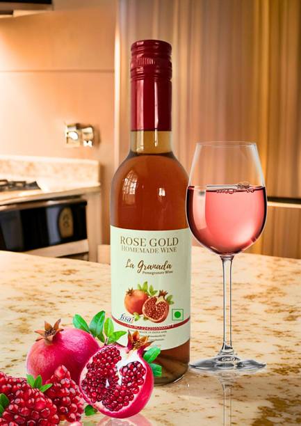 RoseGold LA GRANADA-NATURAL POMEGRANATE WINE-375