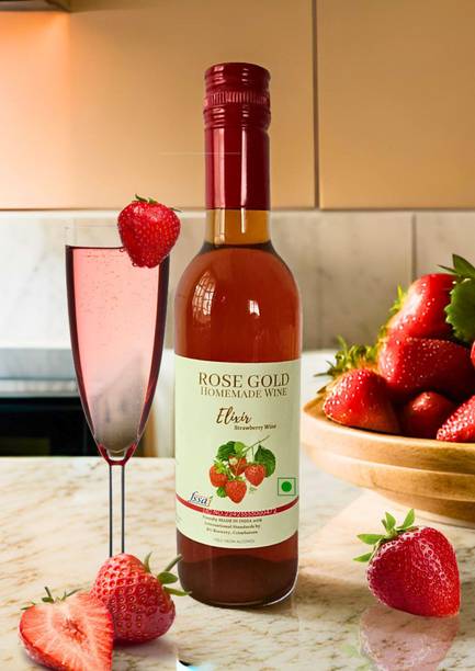 RoseGold ELIXIR-NATURAL STRAWBERRY WINE-375