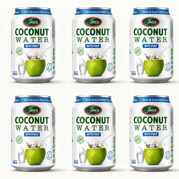 Jim's Coconut Water, 100% Pure & Natural