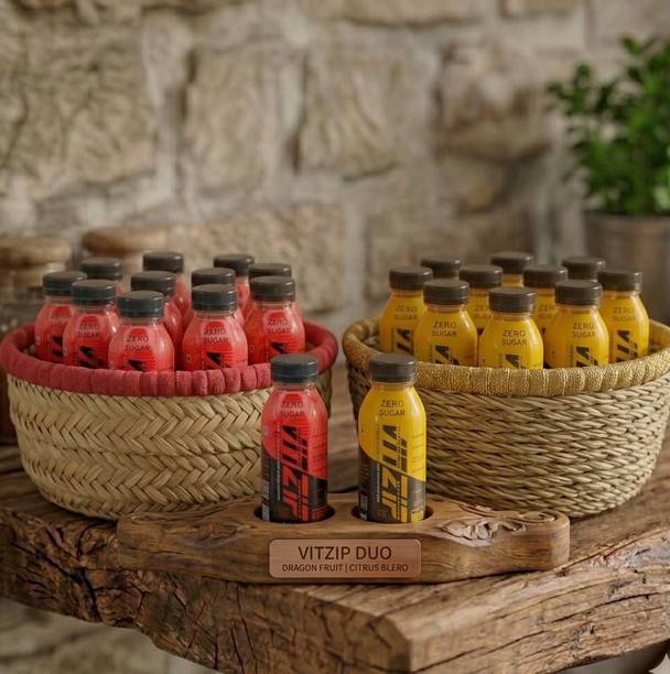 VITZIP Zero added Sugar and Refreshers(apple peach & mango passionCombo)