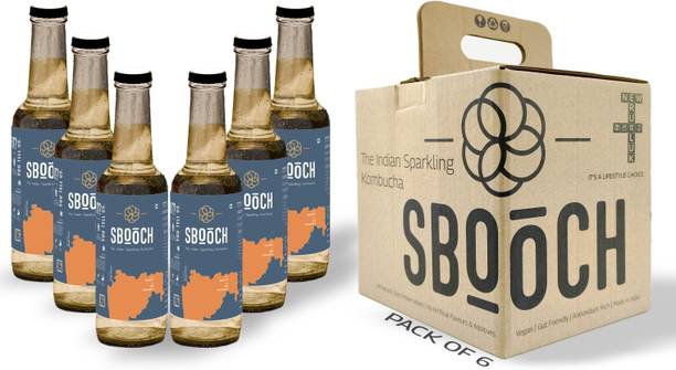 Sbooch Koshimbir Kombucha Tea Beverage,Antioxidant,Fermented Gluten Free Healthy Drink