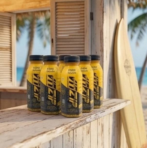 VITZIP Natural Mango Passion Fruit Flavor Vitamin Infused Wellness Juice Drink