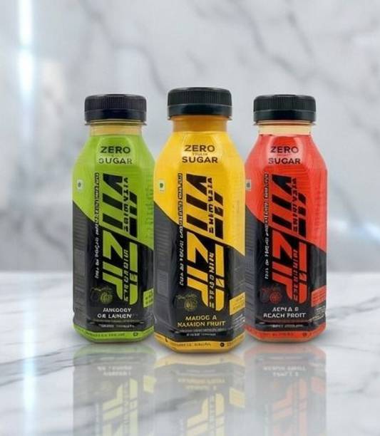VITZIP Triple Flavor Hydration Pack – Ginger Lemon , Mango Passion & Apple Peach Mix