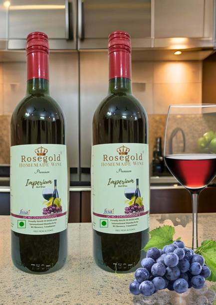 RoseGold IMPERIUM-PREMIUM NATURAL RED WINE TWIN PACK