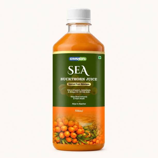 OMSSDN Premium Himalayan Sea Buckthorn Juice | Healthy Fruit Juice for Daily Wellness