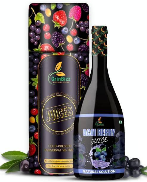 grinbizz Acai Berry Juice – Premium Antioxidant Superfruit Drink for Enhanced Immunity