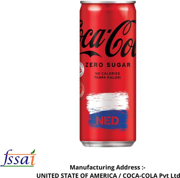 Coca-Cola Zero Sugar No Calories Soft Drink (IMPORTED FROM USA)