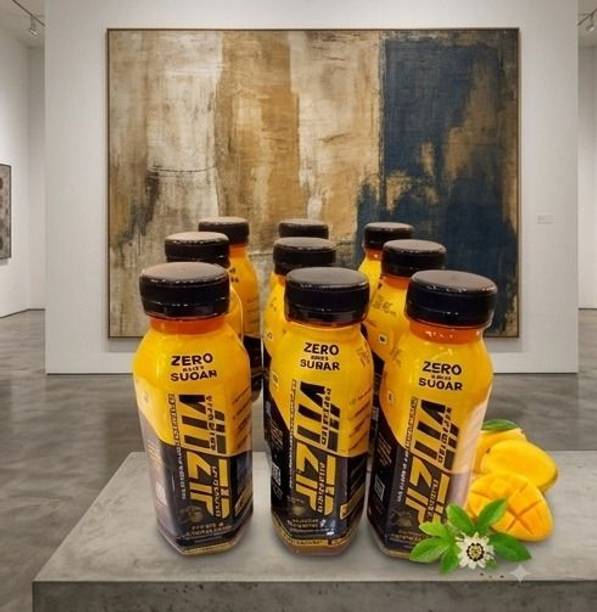VITZIP Mango Passion Fruit Energy Juice with Tropical Aroma and Hydrating Fruit Blend