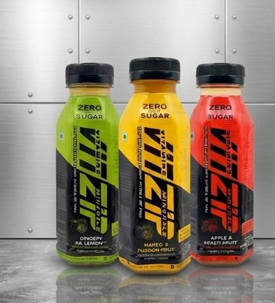 VITZIP 3-in-1 Fruit Fusion Pack – Ginger Lemon , Mango Passion fruit & Apple Peach