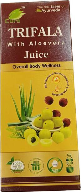 Cura Triphala Juice with goodness of Aloe Vera Natural Laxative