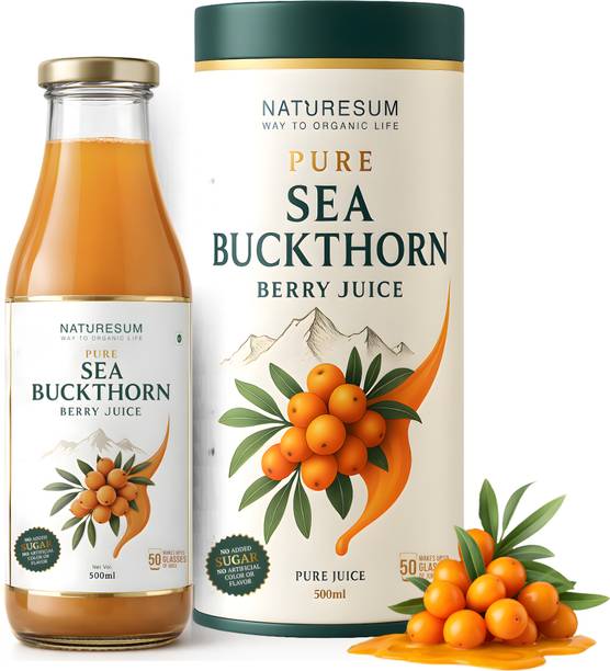 NATURESUM Sea Buckthorn Juice Pulp Concentrate, Rich in Omega 3 6 7 9, Vitamin C