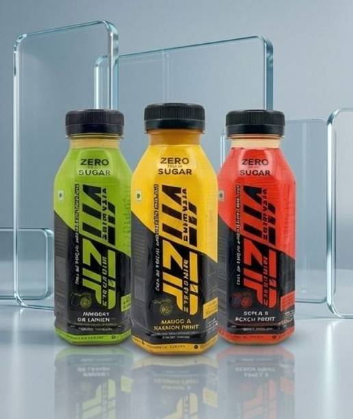 VITZIP Juice Combo – Ginger Lemon, Mango Passion & Apple Peach Drink Pack