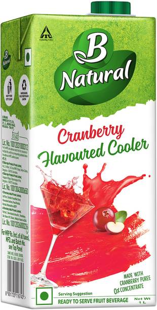 B Natural Cranberry Flavoured Cooler