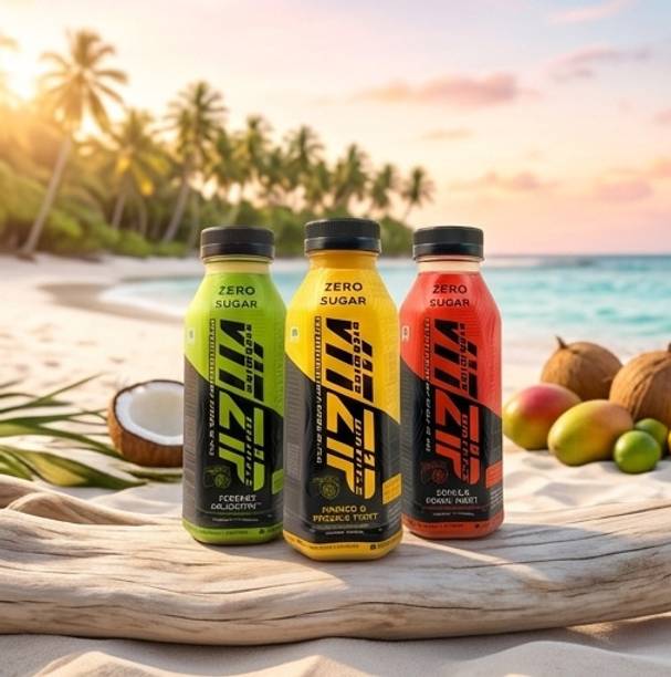 VITZIP Sunrise Harvest Exotic Mixed Fruit Power Refresh Beverage| Pack of 3