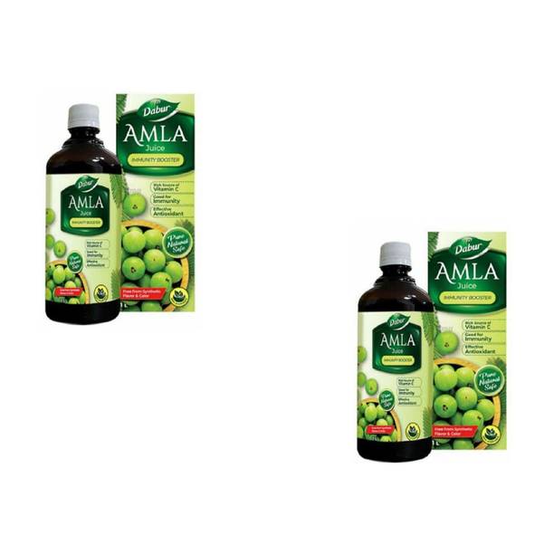 Dabur Amla Juice immunity booster pack of 2 EACH 1 L