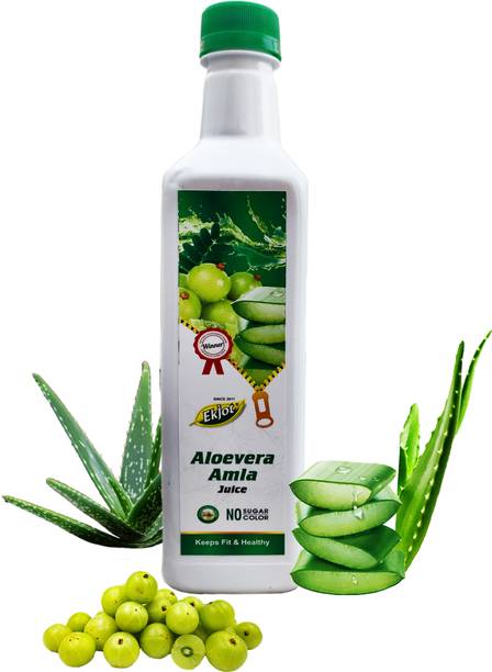 Ekjot Aloe Vera Amla Juice | Hair & Skin Care | Rich in Vitamin A, C, E