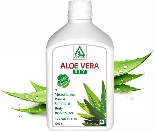 Aplomb Aloevera Juice | For Glowing Skin & Healthy Hair | Organic & 100% Natural