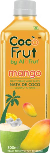 Coco Frut Mango Fruit Drink with Nata De Coco Chunks (Coconut Chunks) | Sip N Chew Delight