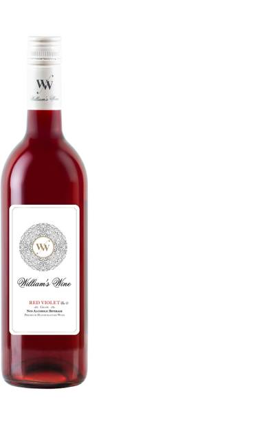 williams wine RED VIOLET SUGAR FREE Non Alcoholic