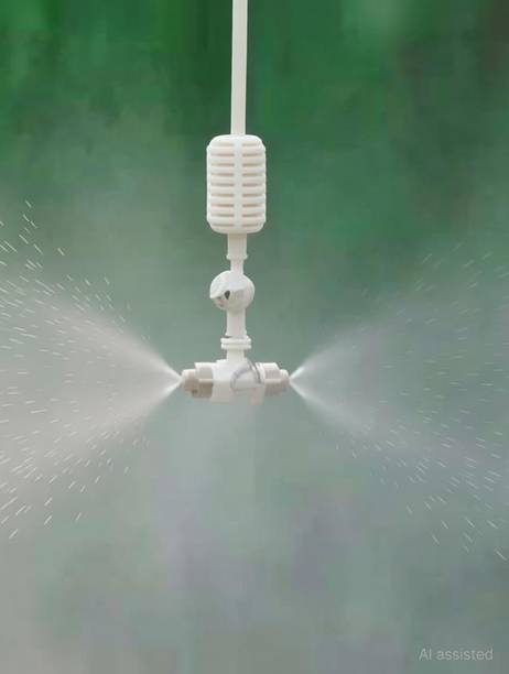 Baghbanmart Heavy Duty 4 Way Fogger Nozzle Pack of 10 Drip Irrigation Kit