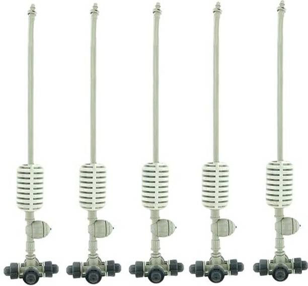 primil PRIMILirrigation Fogger System 4 Way Fogger (gray 5pcs) Drip Irrigation Kit