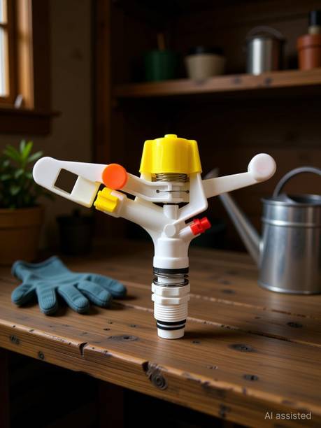 HMIRRIGATION SPRINKLER 3/4 WHITE P/M P/W + CAP Drip Irrigation Kit