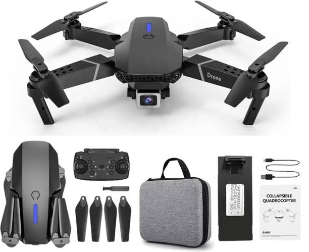 FLORASTICK E88 Pro Drone with 4K HD Dual Cameras, Foldable Quadcopter Drone