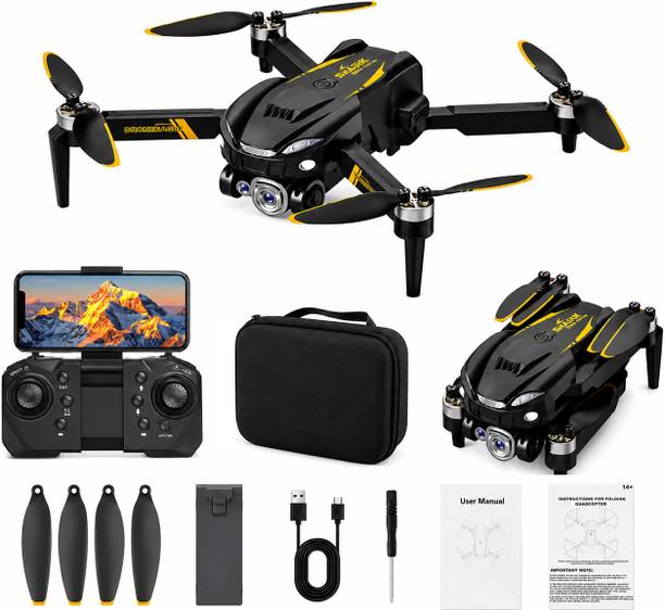 Super Toy MAX Drone WiFi Brushless Dual Camera Optical Flow 480p Quadcopter Dron