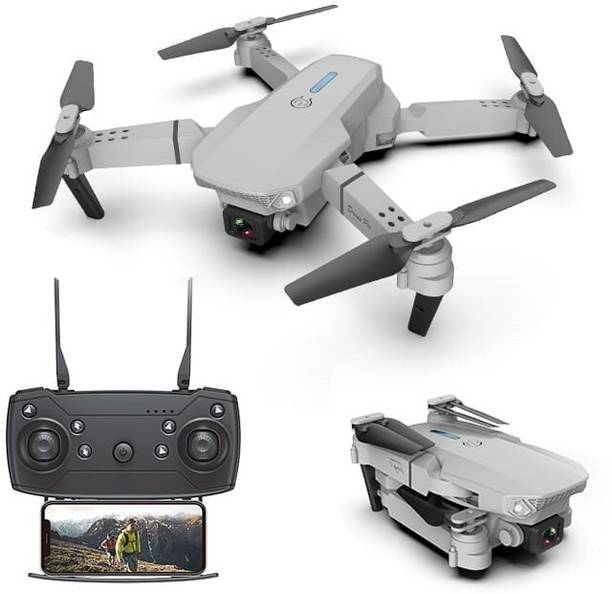 ENTINOSTIK E88 Pro Drone with 4K Camera WiFi FPV 1080P HD Dual Foldable MULTICOLOUR Drone