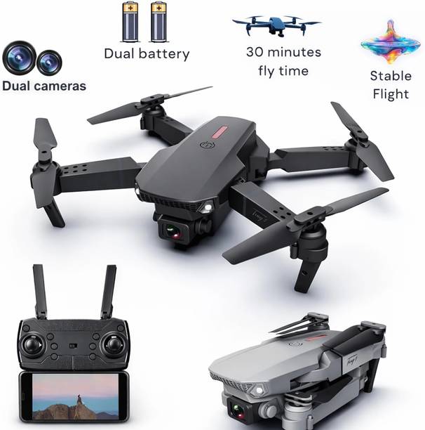 NEXWILLA E88 Pro Compact 4K Camera Drone with Altitude Hold & Headless Mode Drone