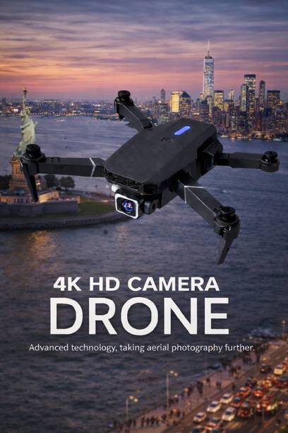 Zedex M 107 Drone (Black)|Dual Battery Pack|GPS Navigation|4K UHD Camera+1080P| Drone