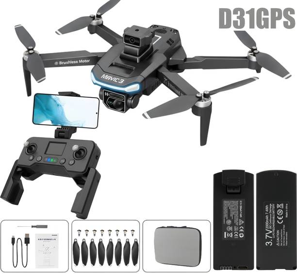 Orivox D31 GPS Drone with 4K HD Camera, Optical Flow Positioning, Auto Return Home Drone