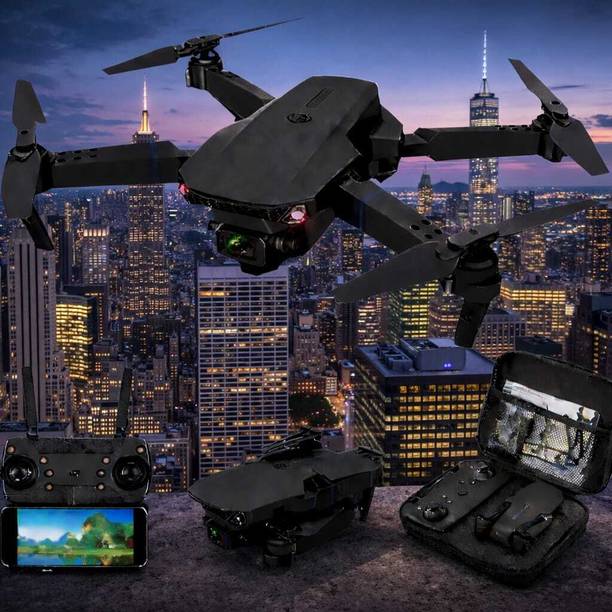 Zedex M 36 Drone (Black)|Dual Battery Pack|GPS Navigation|4K UHD Camera+1080P| Drone