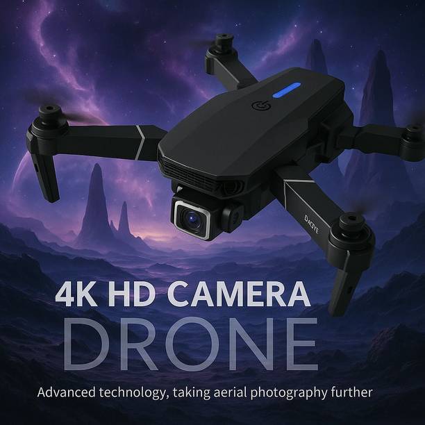 Zedex M Drone (Black)|Dual Battery Pack|GPS Navigation|4K UHD Camera+1080P| Drone